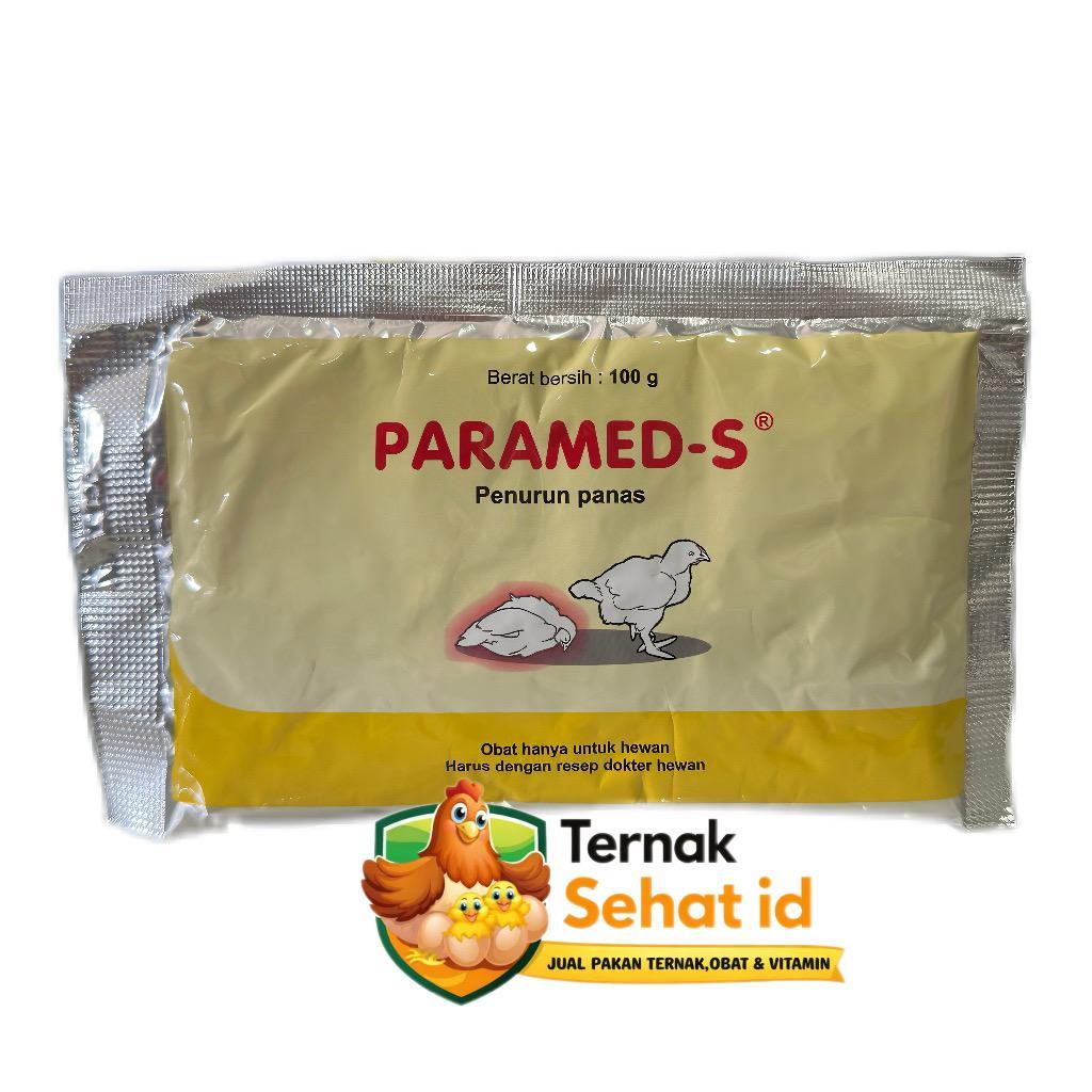 PARAMED-S 100g – Obat Penurun Panas & Demam untuk Ayam/Unggas