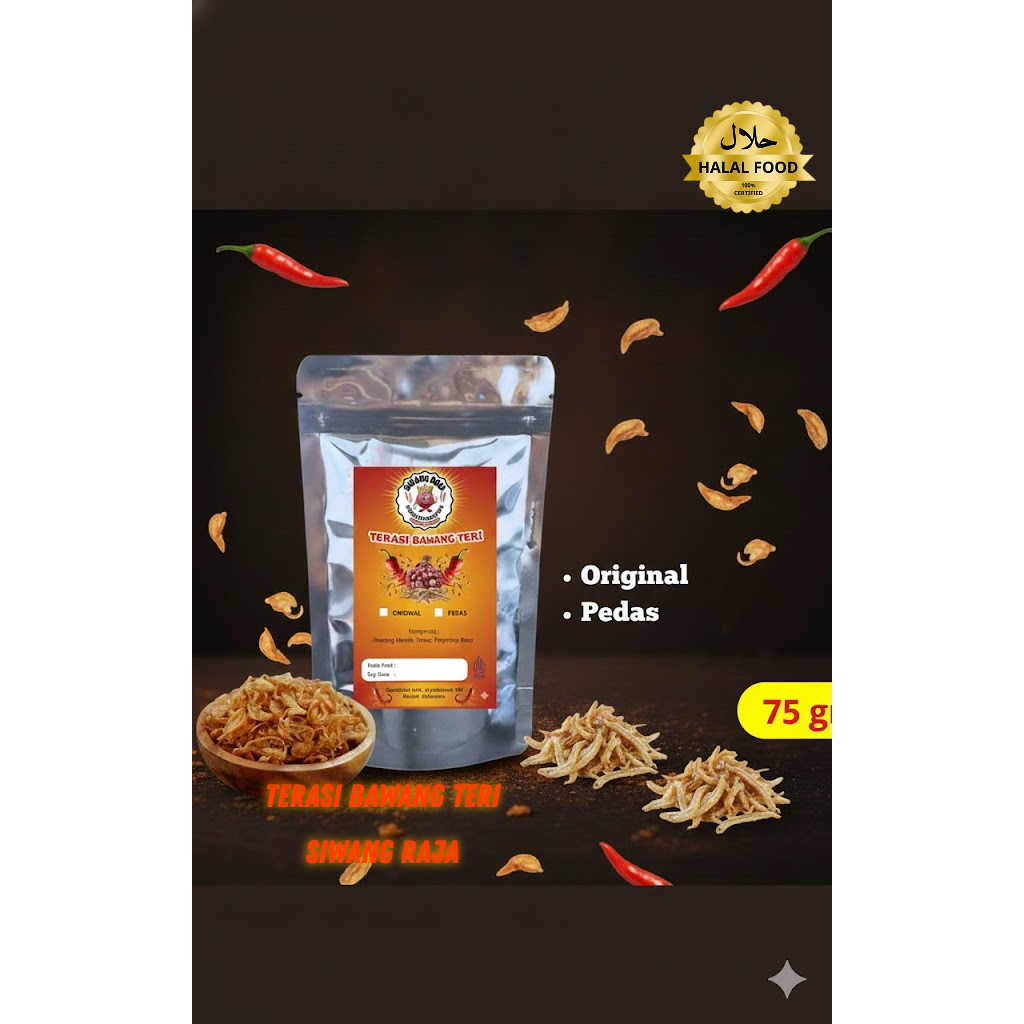 Terasi Bawang Teri 75Gr (SIWANG RAJA)