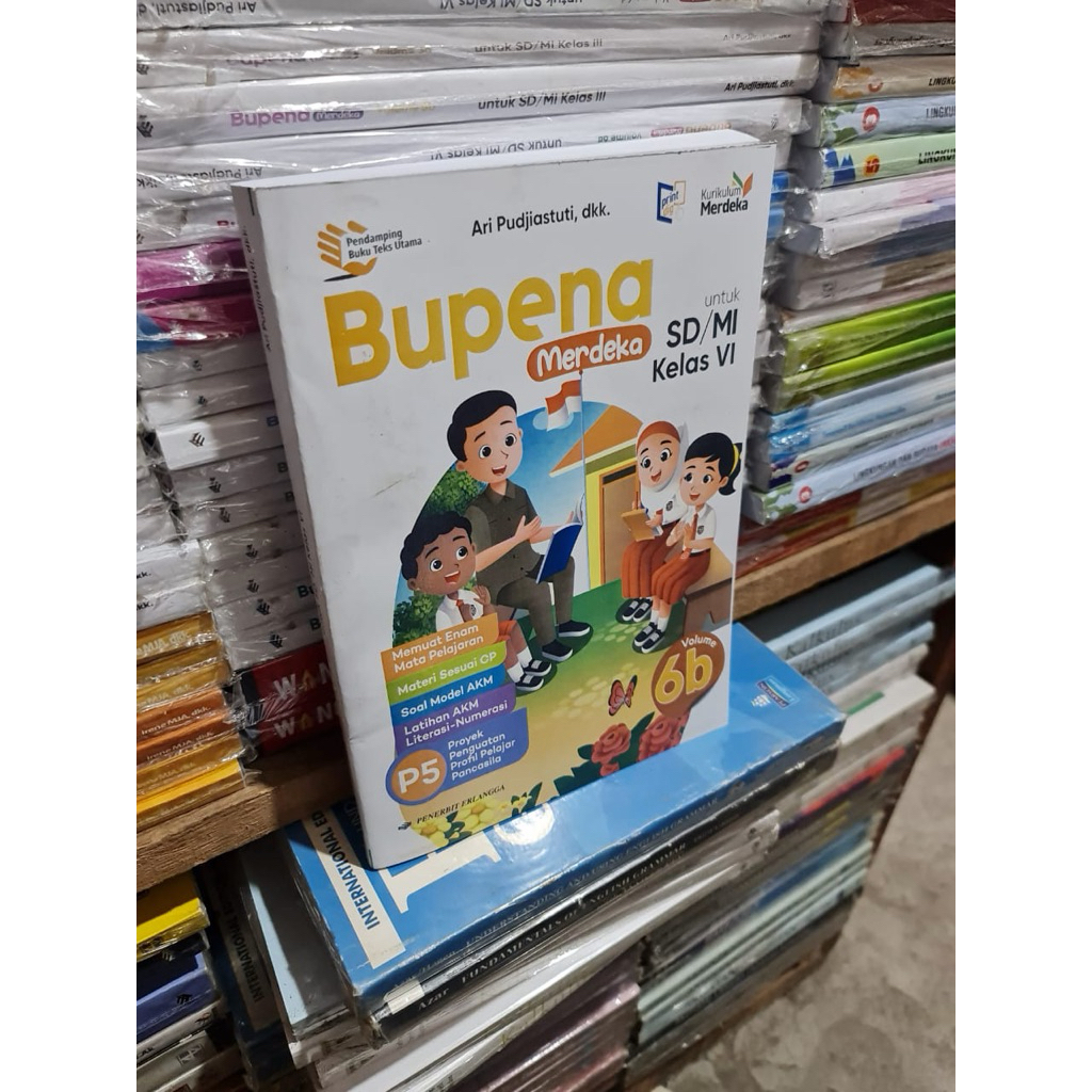 Bupena Merdeka kelas 6 SD Volume 6B kurikulum merdeka