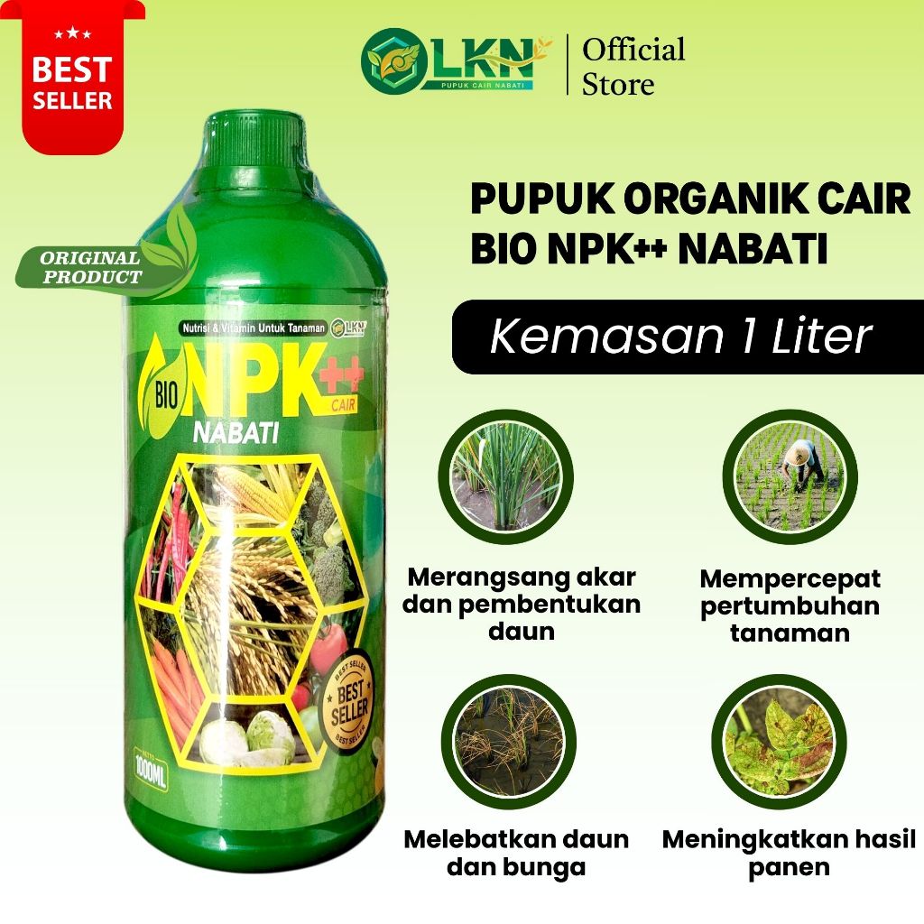 LKN pupuk cair Bio NPK Plus Nabati 1 liter
