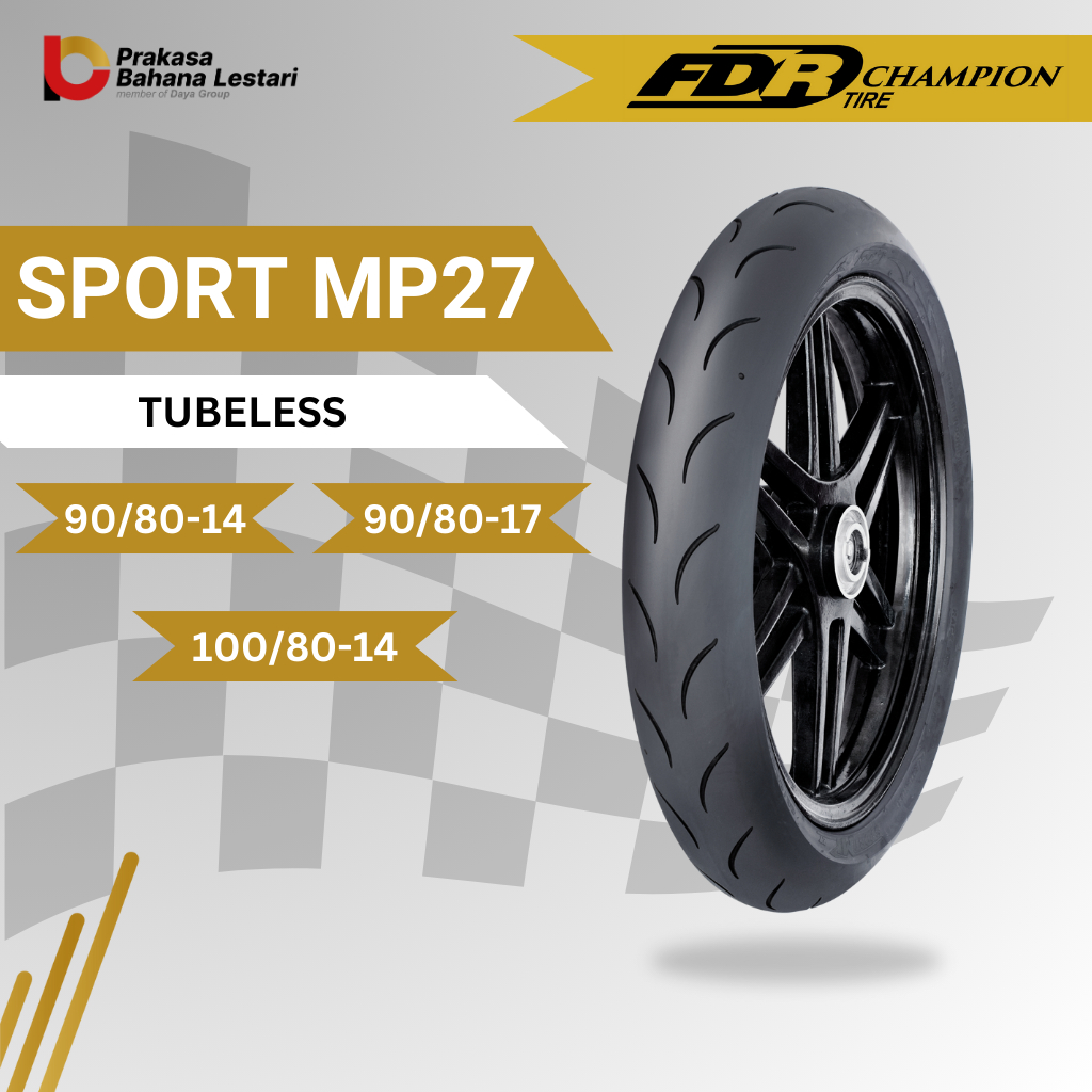 FDR TL SPORT MP 27 Ring 14 | Ring 17 Ban Motor Racing Tubeless