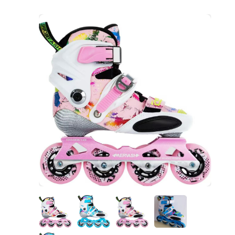 SEPATU RODA PROFESIONAL CARBON INLINE SKATE JIEMESHI