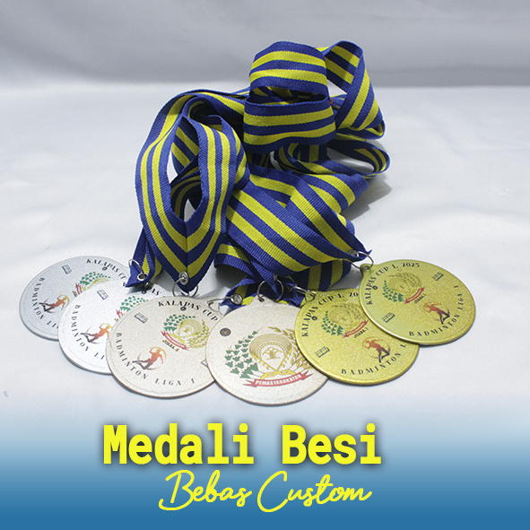 Medali besi perpisahan, medali pekanbaru, medali wisuda, medali mewah
