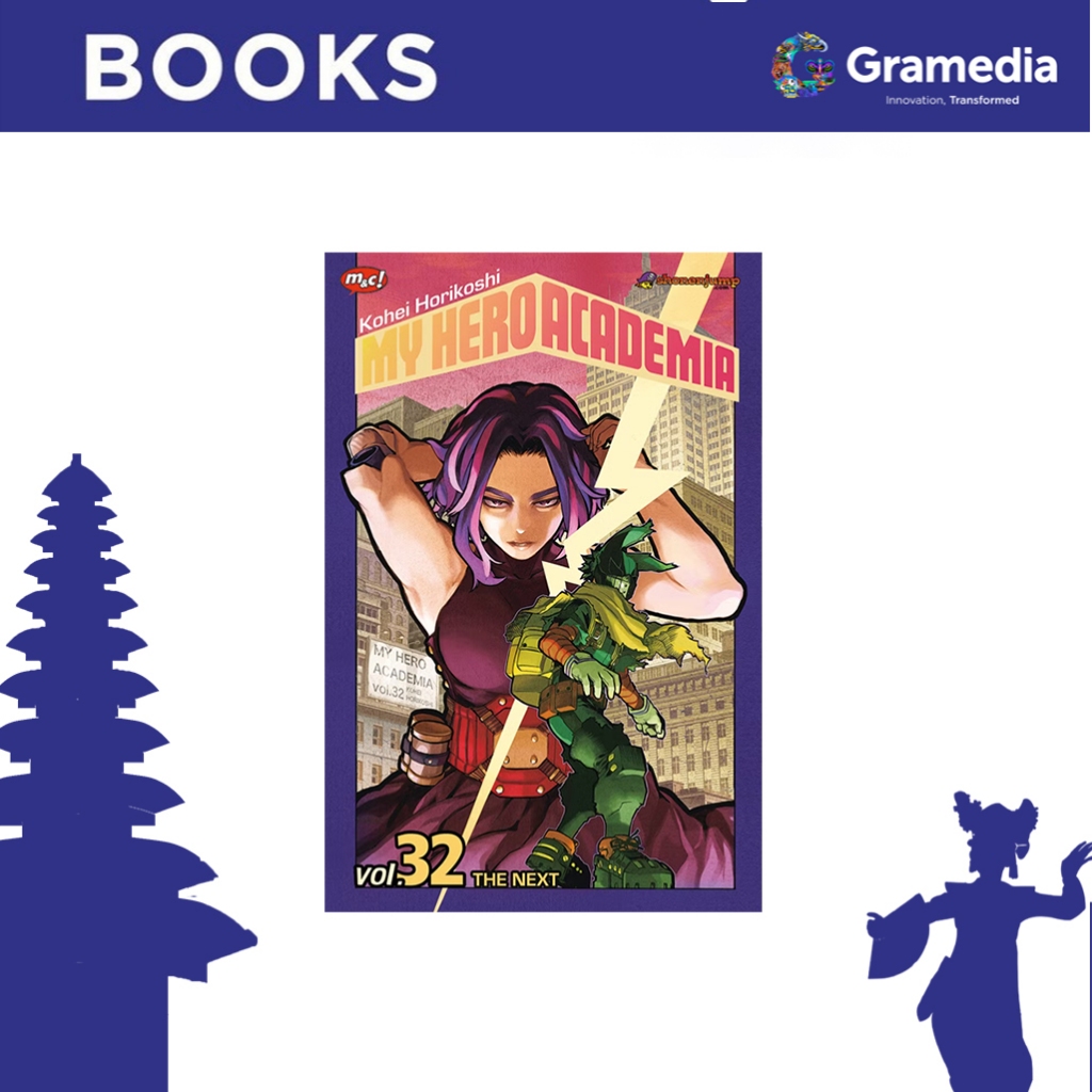 Gramedia Bali - My Hero Academia 32