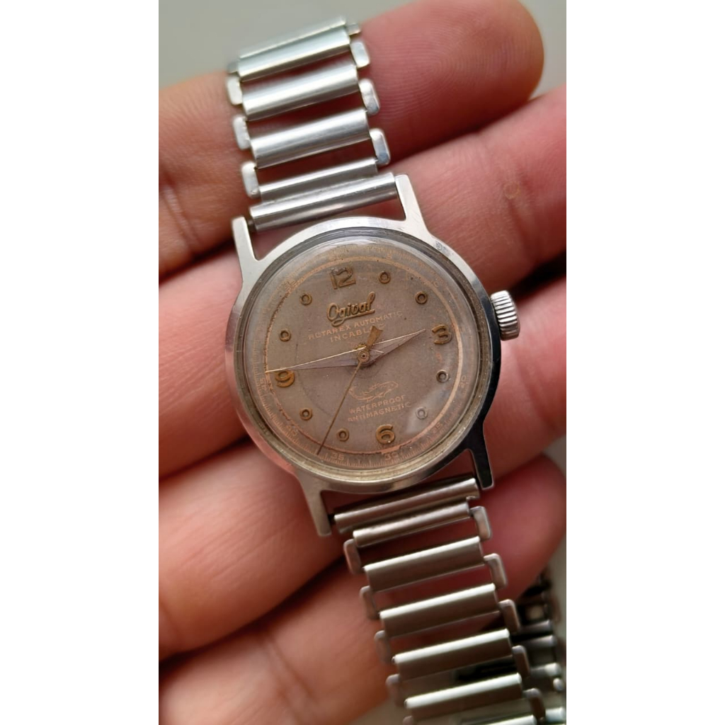 Jam Vintage Jadul Ogival Rotarex Automatic ORIGINAL
