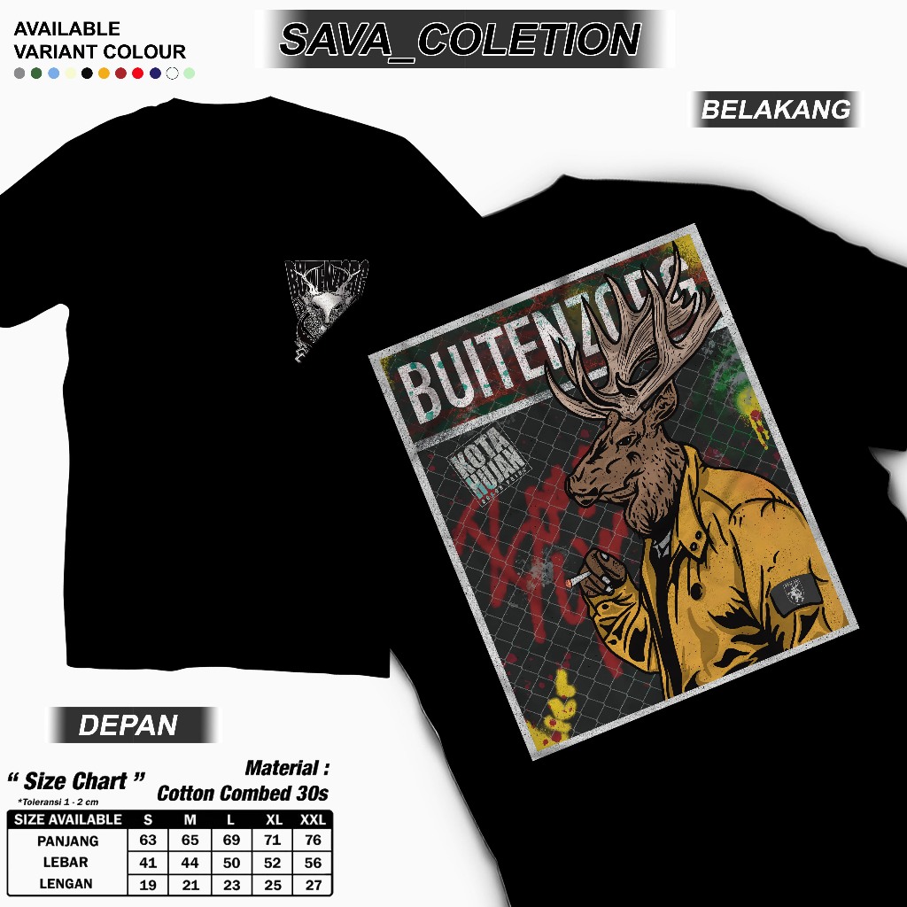 KAOS BOGOR TUGU KUJANG - KAOS BUITENZORG - KAOS BOGOR RAIN CITY - Tshirt Kaos Bogor Distro