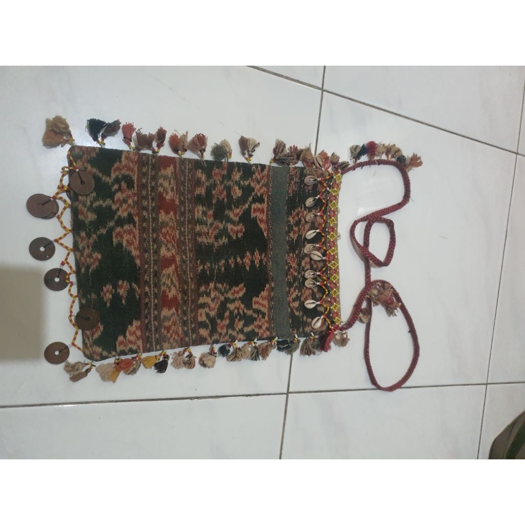 Tas selempang kain tenun khas (PreLoved)