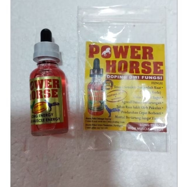 DOPING POWER HORSE DWI FUNGSI DOPING AYAM ADUAN STAMINA NAFAS KUAT PANJANG