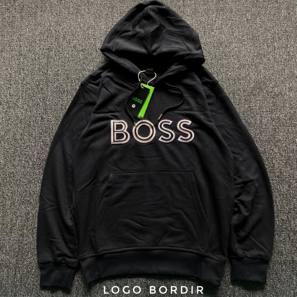 Jaket Hoodie Cowok Bahan Baby Terry Premium