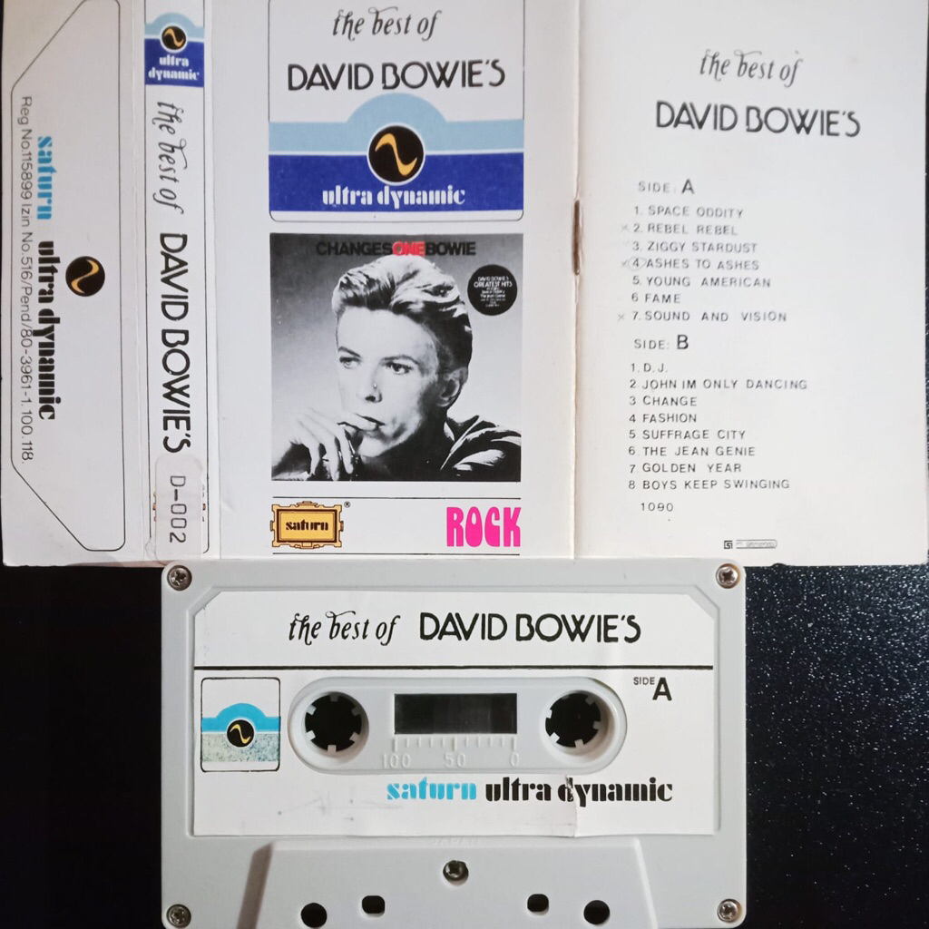 KASET PITA DAVID BOWIE THE BEST