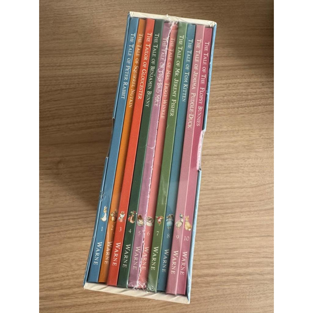 NEW Goodreads 4.46 The Beatrix Potter Peter Rabbit Library Collection Boxset 1-10 Hardcover English 