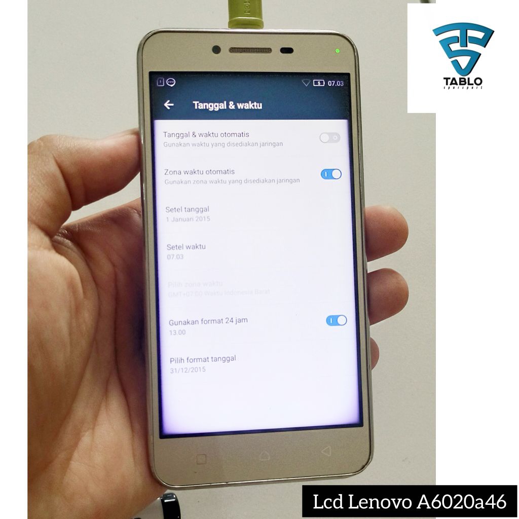 Lcd Lenovo A6020a46 shadow sentuh eror
