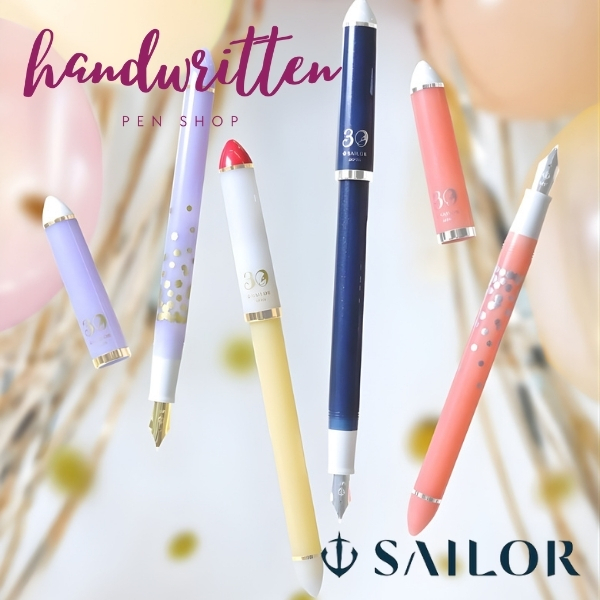 SAILOR Fude De Mannen 30th Anniversary Fude Nib Fountain Pen