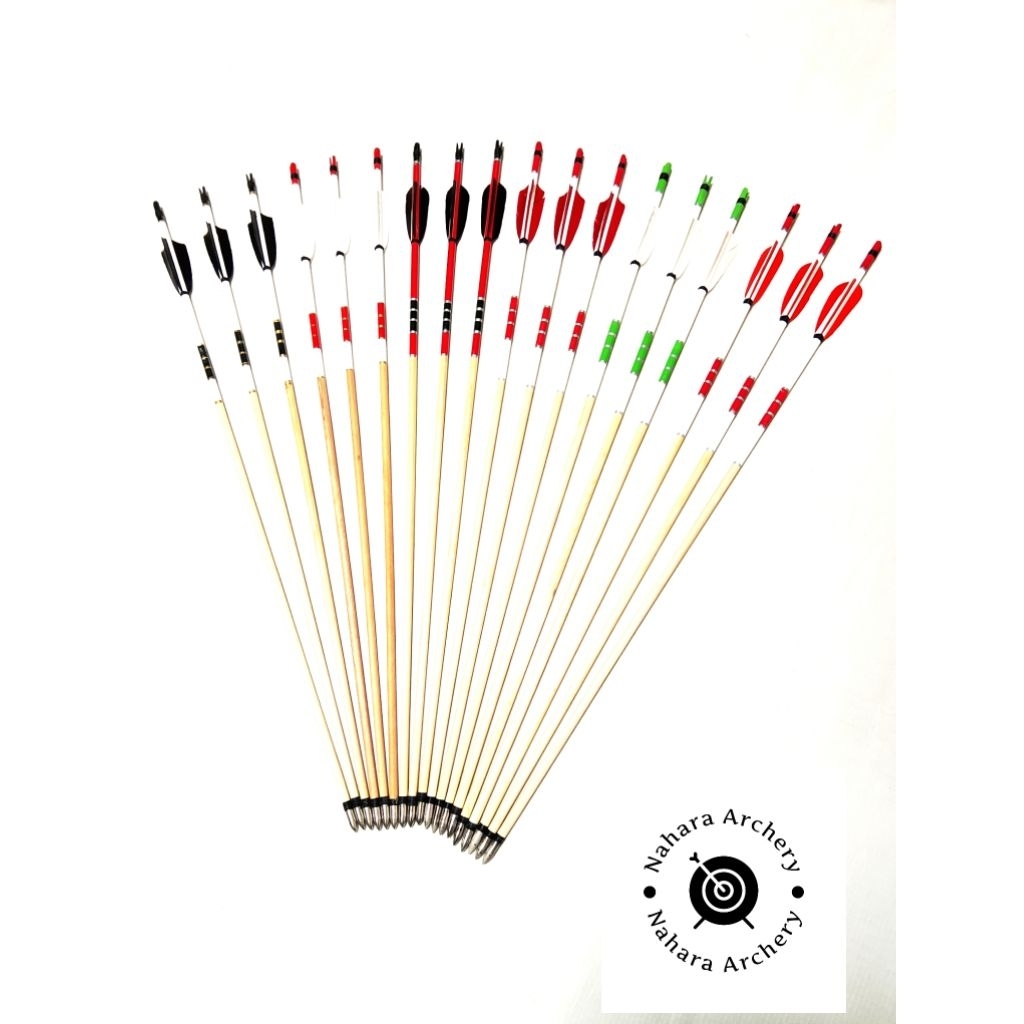 Arrow Dewasa Speruce Vanes Kalkun Import / 6 Pcs