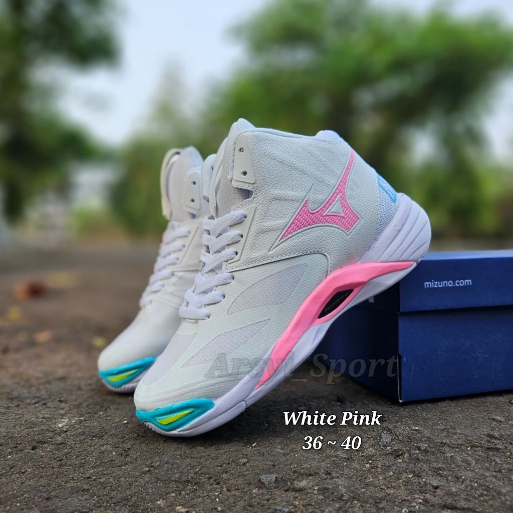 SEPATU MIZUNO MOMENTUM 2 VOLI WANITA/SEPATU VOLI MIZUNO WANITA/SEPATU VOLI WANITA/SEPATU OLAHRAGA WA