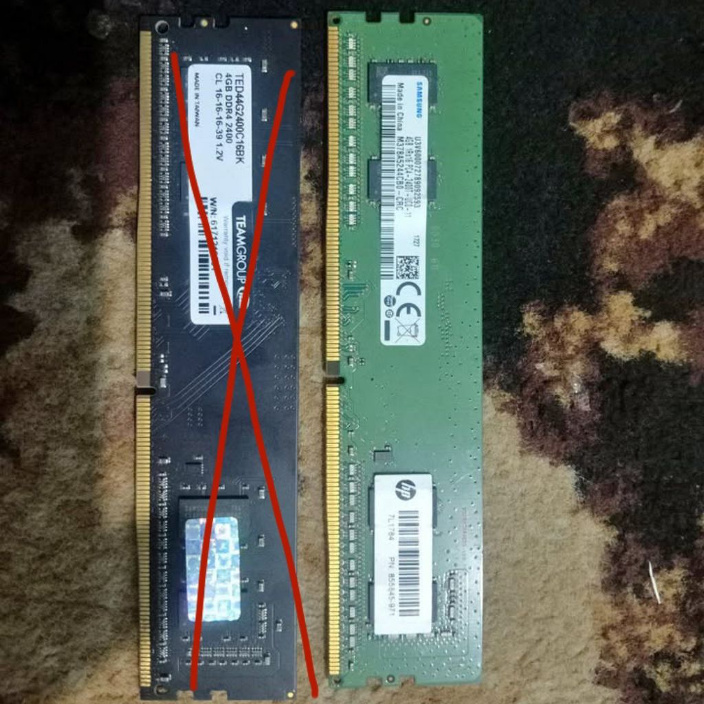RAM 8GB (4GB x 2) DDR4 LONGDIMM (SAMSUNG)