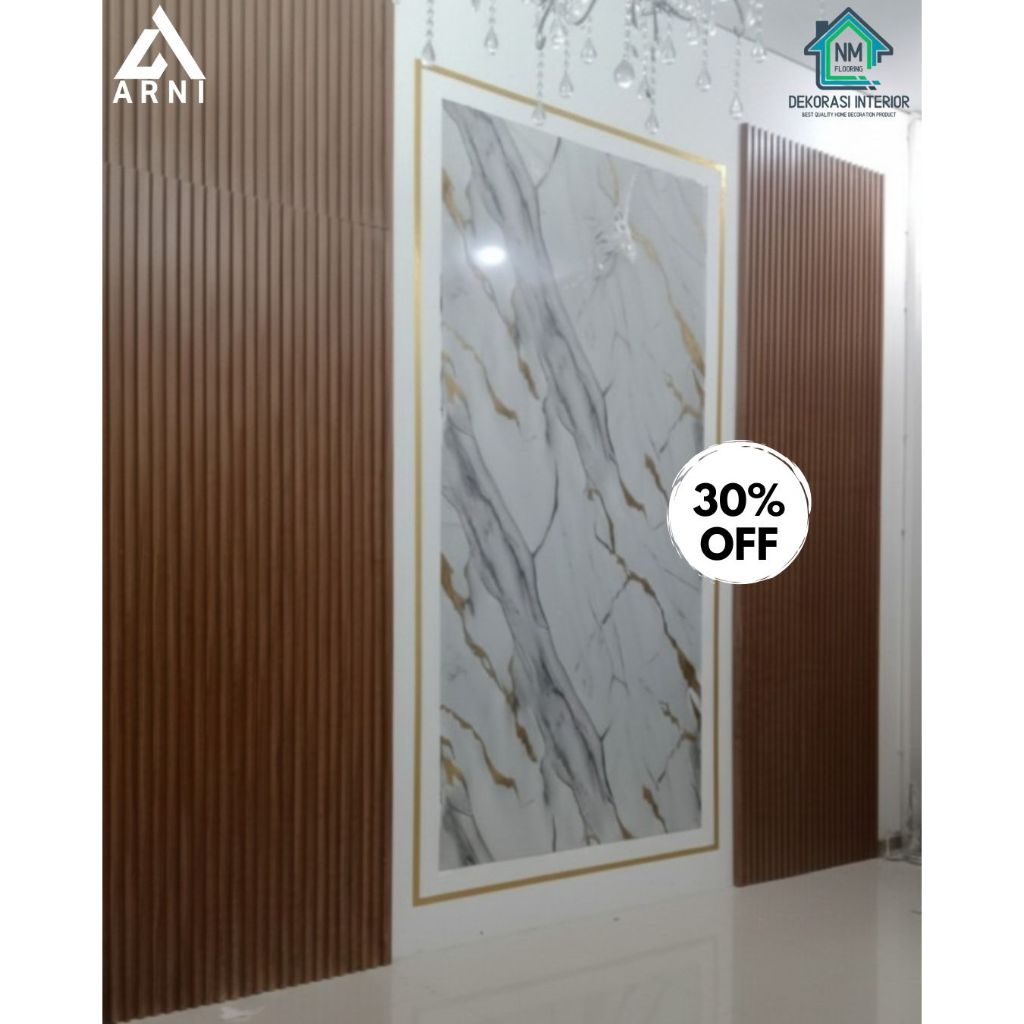 Marmer Echo kode A | PVC Sheet motif marmer panjang 2,9m per lembar