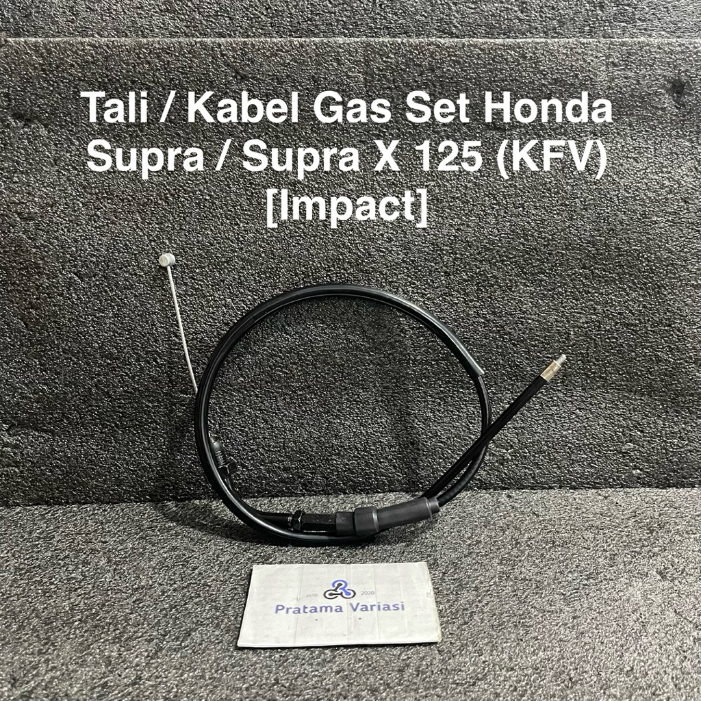 [Impact] Kabel Tali Gas Set - Honda Supra X / Supra Fit Lama (KEV)
