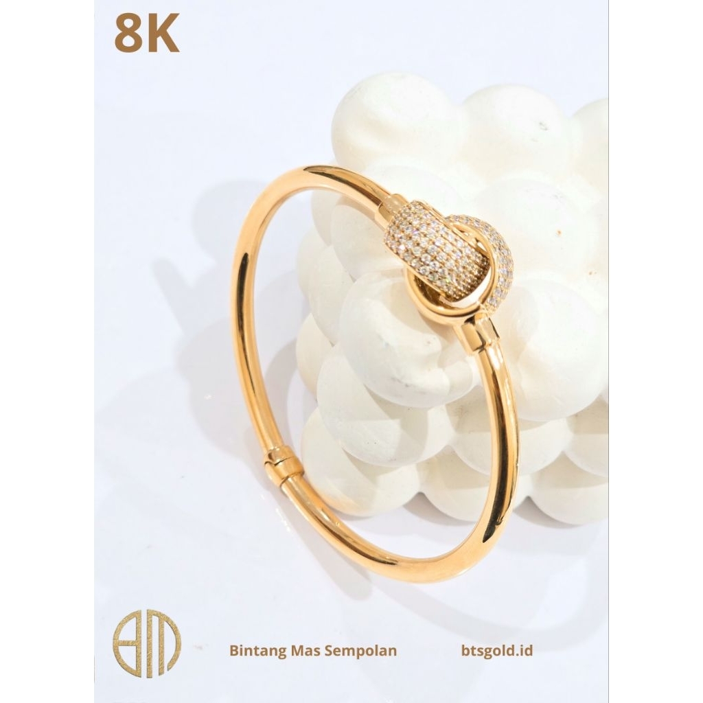 GELANG BANGLE KAIT EMAS ASLI