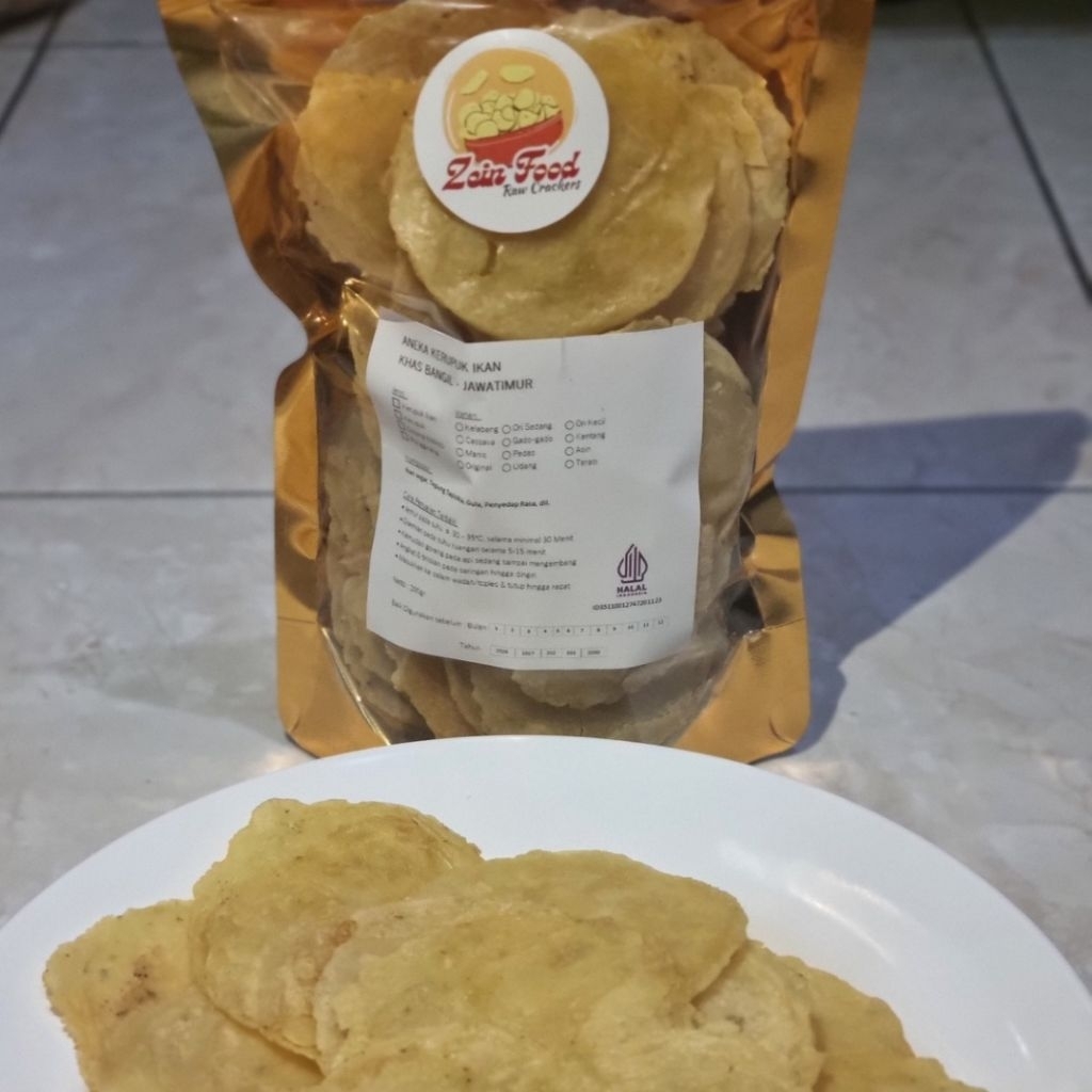Emping Mlinjo Solo Premium 200gr | Rasa Asin, Manis & Pedas Manis