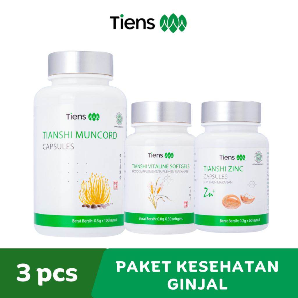 TIENS Tcm Herbal China Gagal Ginjal Kronis Fitofarmaka Tiongkok Bpom Halal Original