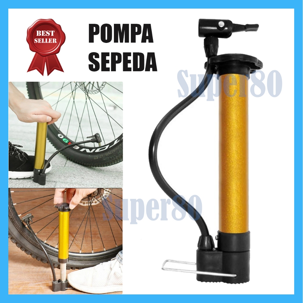 Pompa Kompa Angin Ban Sepeda Portable Tangan Mini Angin Udara