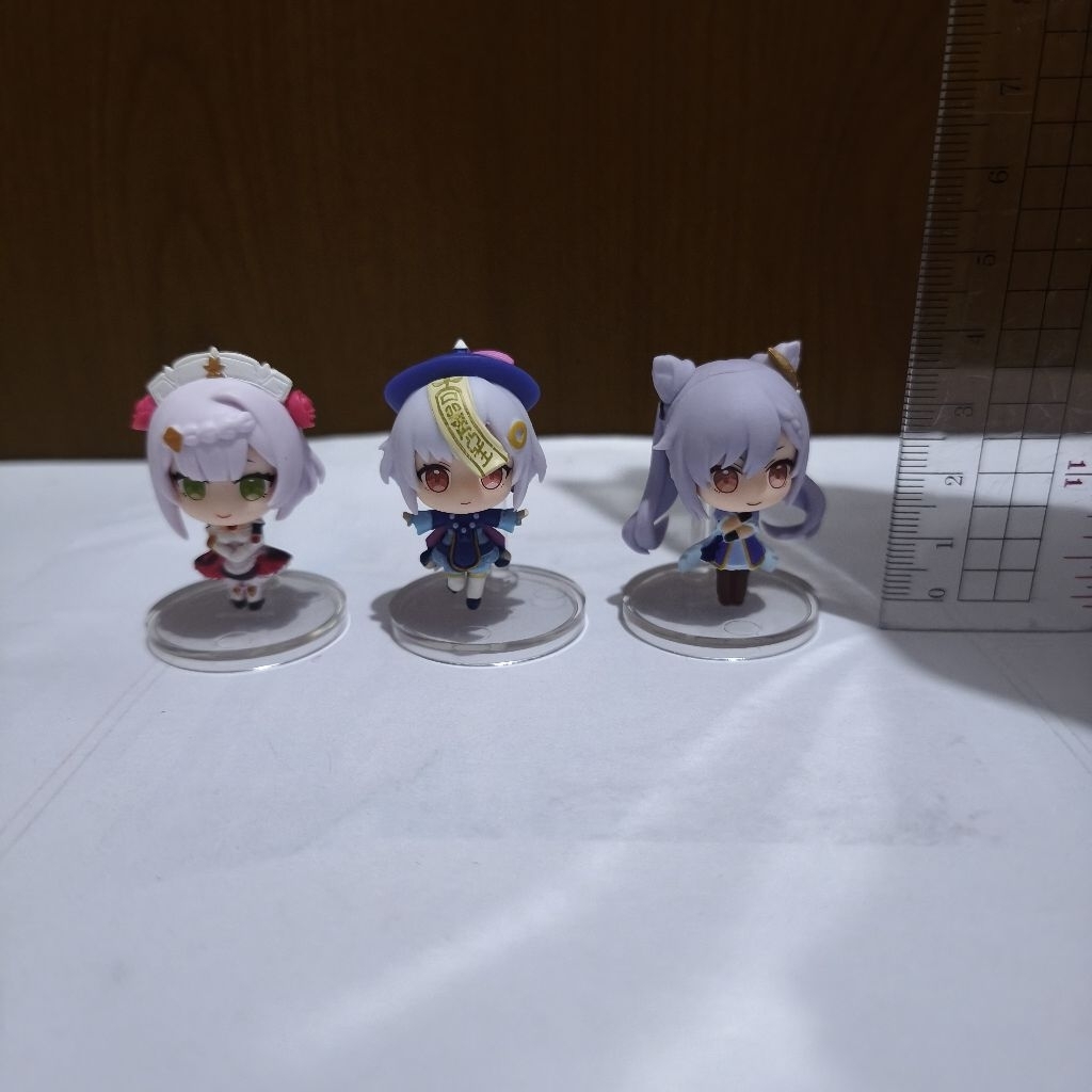 Genshin Impact Action Figure Original Japan Keqing Qiqi Noelle