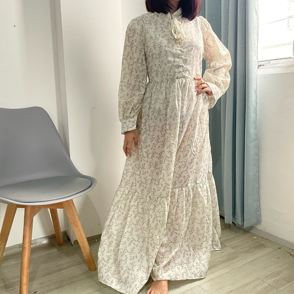 DIANA DRESS GAMIS LEBARAN ALA KOREA