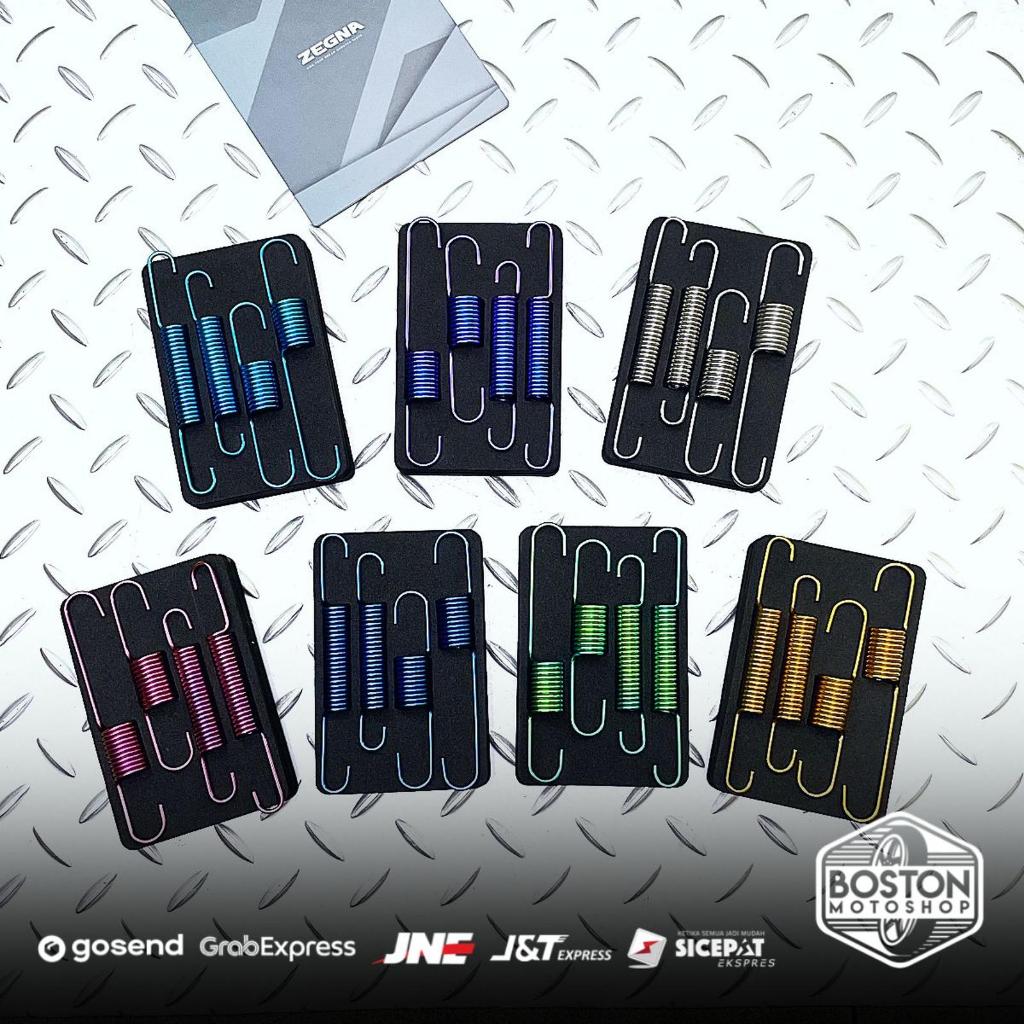 Zegna - Per Standar Samping & Tengah Titanium Vespa Sprint Primavera