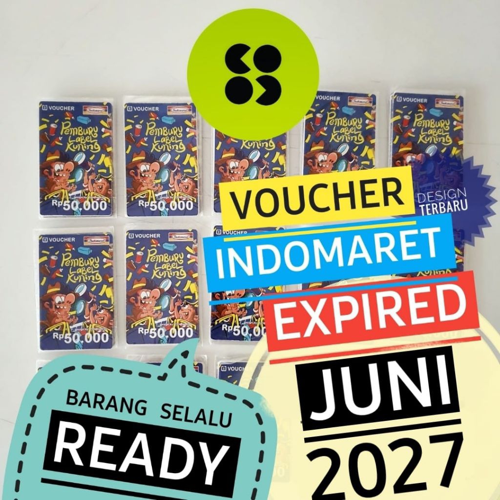 Voucher INDOMARET 50RB 50000 IDM Belanja Murah