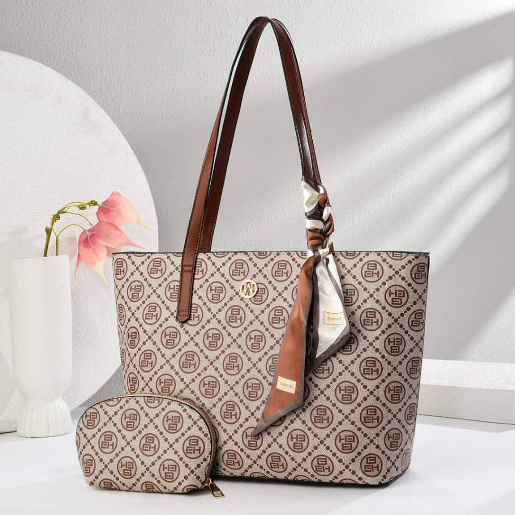 Totebag Kerja - Tas Kerja Wanita Ukuran Besar dan Serbaguna - Tas Bahu Premium Imported  - JB10025