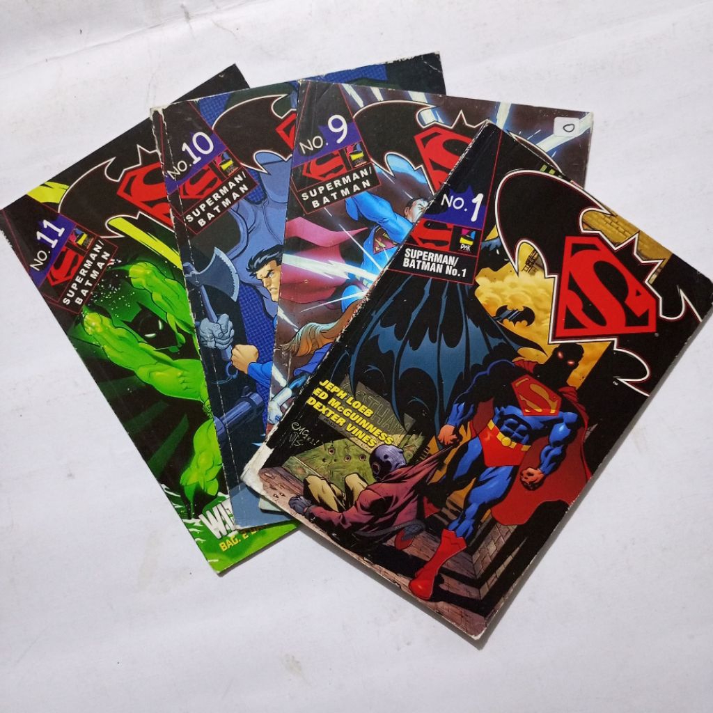 KOLEKSI BUKU PMK COMICS ||| KUMPULAN KOMIK PMK CABUTAN || KOMIK SUPERMAN PMK | KOLEKSI KOMIK DC PMK
