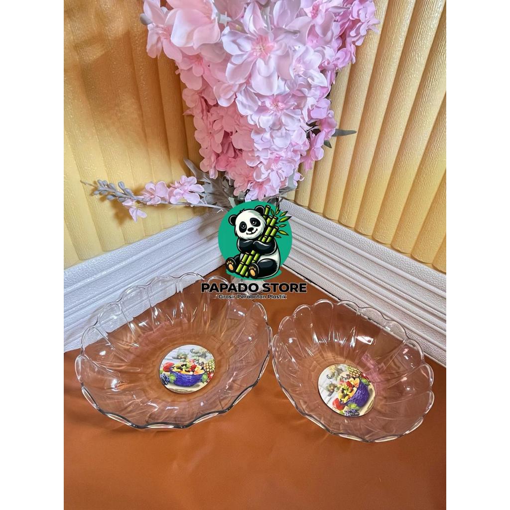 MANGKOK PLASTIK TEBAL KYRA 3014/KYRA 3015/FOOD GRADE MANGKOK BUAH BESAR TEBAL SUPER MURAH