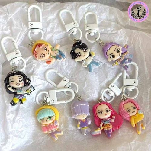 GANTUNGAN KUNCI RESIN KPOP DEMON HUNTERS GK-2166 GANCI LUCU SOUVENIR HADIAH IMUT BISA COD