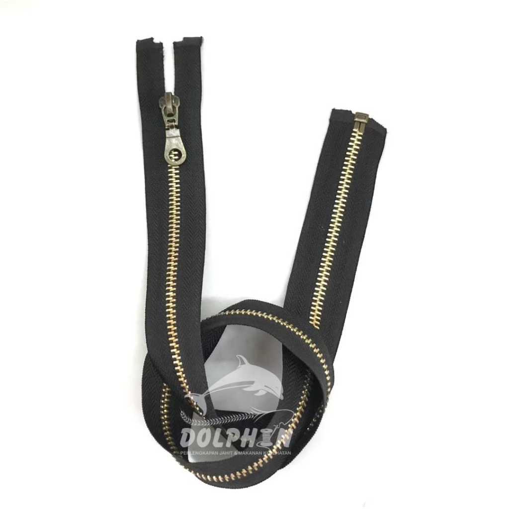 [BKBO55] Resleting Jaket Gigi Alum ATG 55cm / Rit Sleting Zipper Gigi Besi Metal