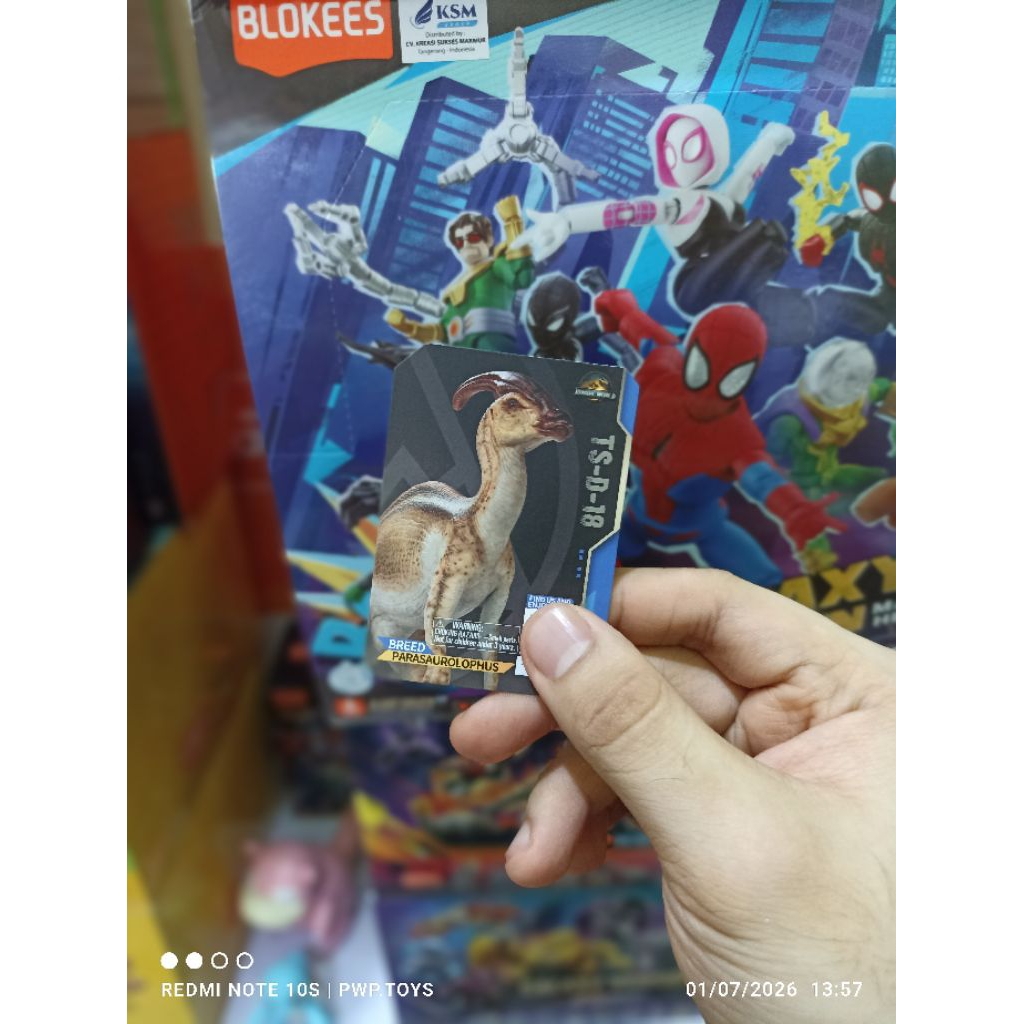 Blokees Jurassic World Terraventure 02 Parasaurolophus