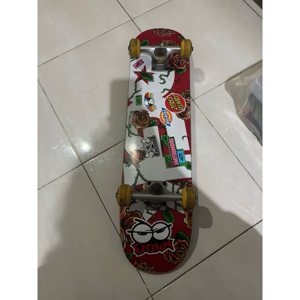 DGK Bloom Skateboard 7.5 Second Bekas Fullset