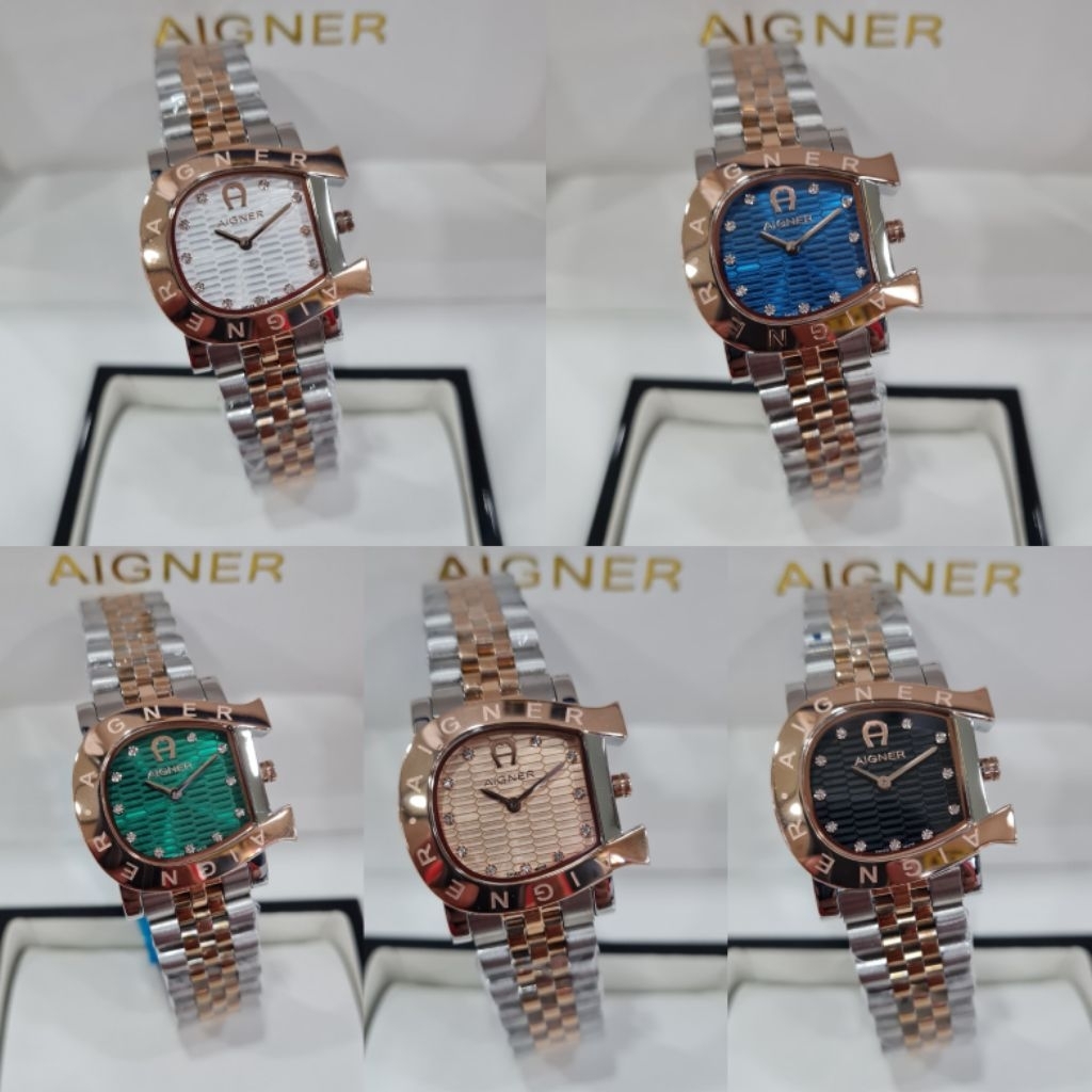 jam tangan wanita Aigner massa due batre