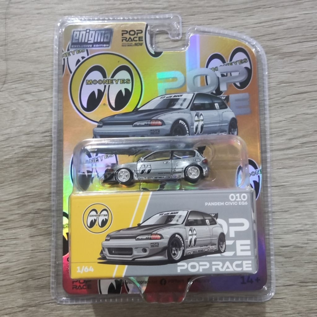 Pop Race Pandem Civic EG6 Mooneyes CHASE
