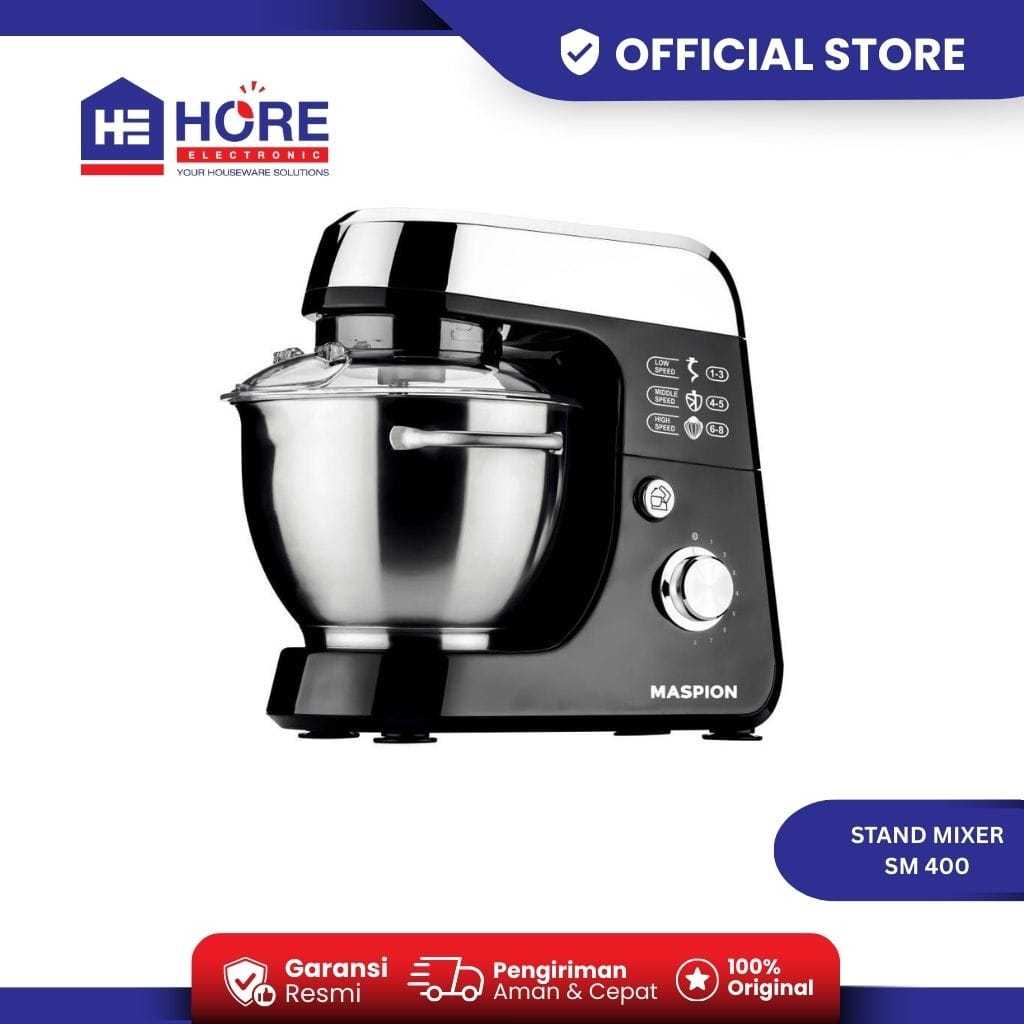 Maspion Stand Mixer Stainless Steel 4 Liter SM-400