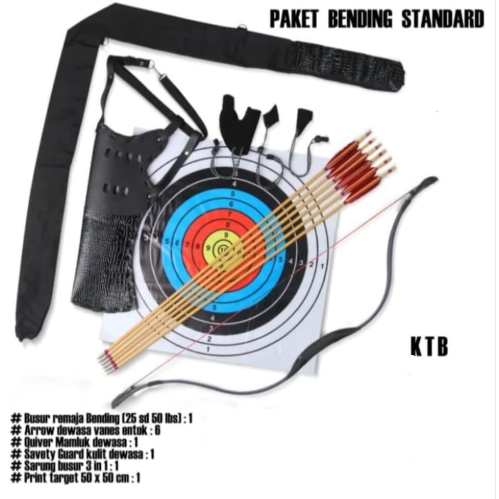 Paket Busur Bending KTB Standard Dewasa