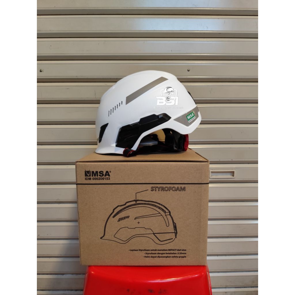 Hlem MSA Climbing V-Gard H1 Berkualitas