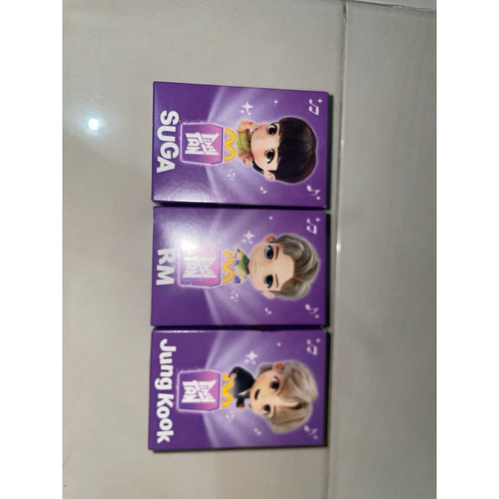 Tiny tan BTS X Mcdonald’s