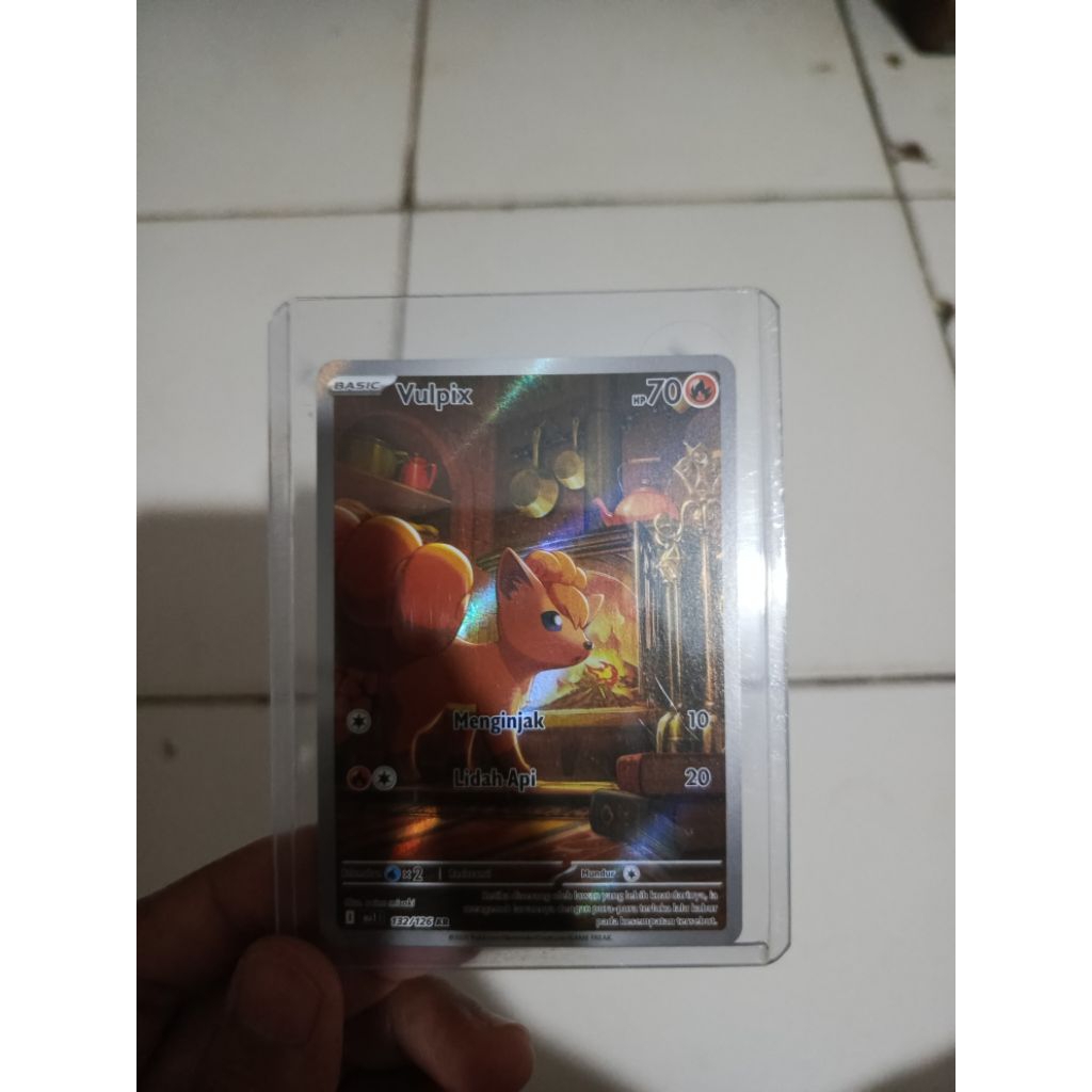 VULPIX(AR)-MA1l MEGA EVOLUSI POKEMON TCG INDONESIA