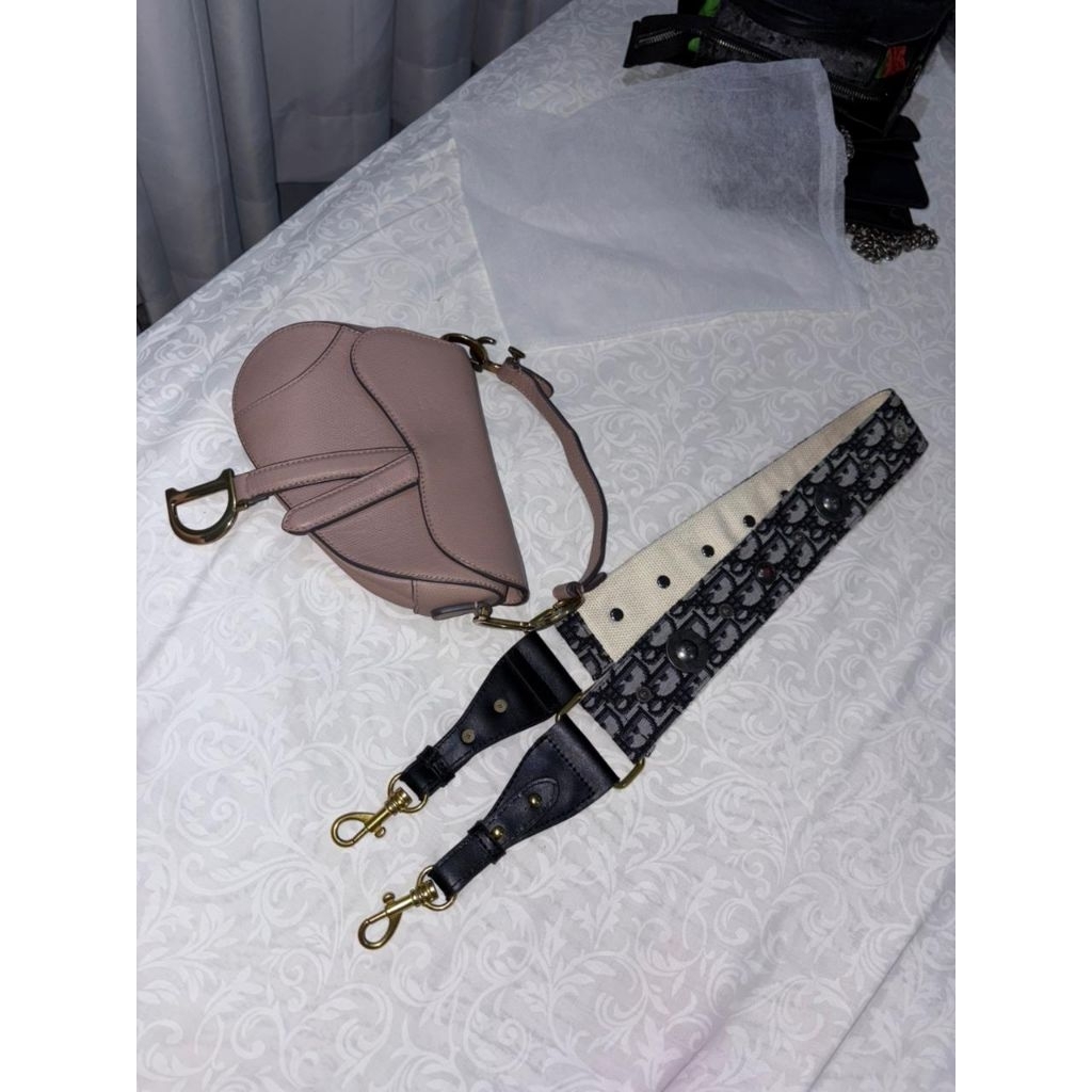 Dior Saddle Bag Mini Sling Shoulder Handbag Luxury Brand