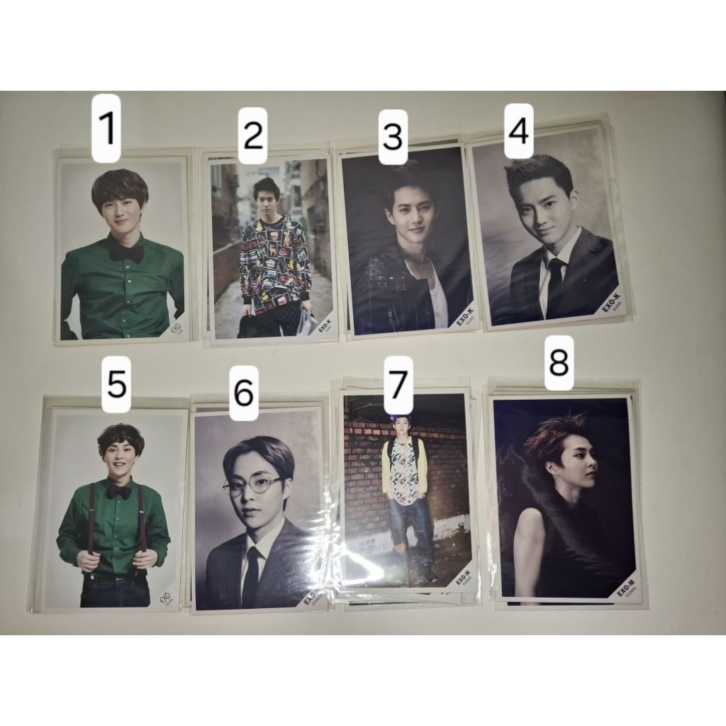 Postcard dan Polaroid EXO Official