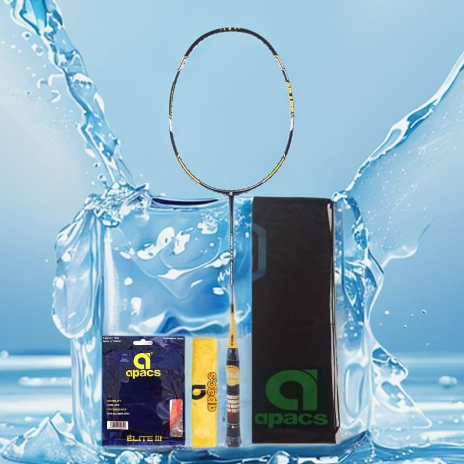 Raket Apacs Finapi 232 Extra Power 40Lbs Bonus Komplit