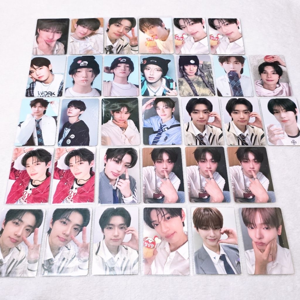 BOYS 2 PLANET PHOTOCARD ANXIN LEE LEO ARNO JIAHAO SANGHYEON GEONWOO