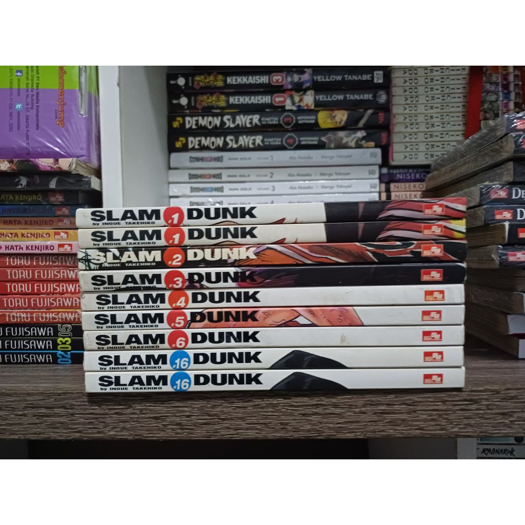 Komik Slamdunk 9 buku