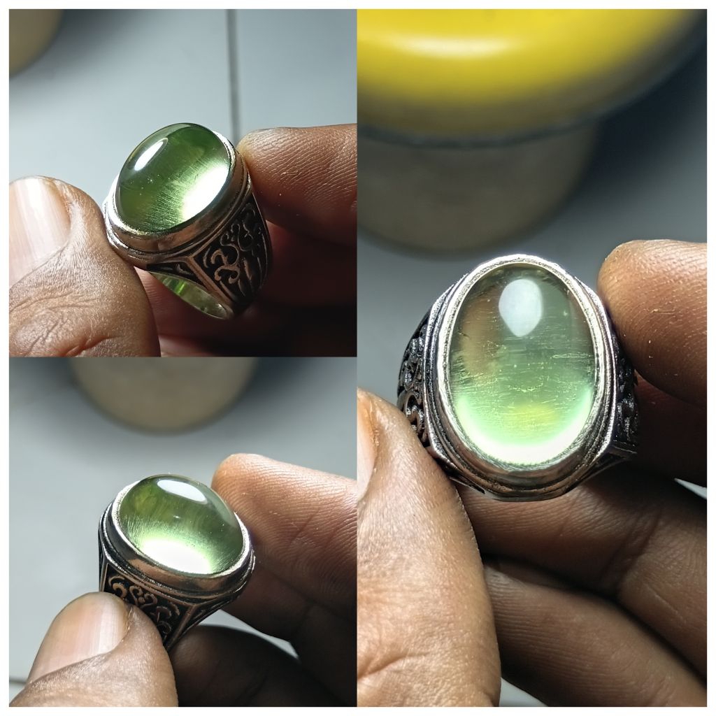 Batu cincin natural kinyang daun kinyang air Cc55